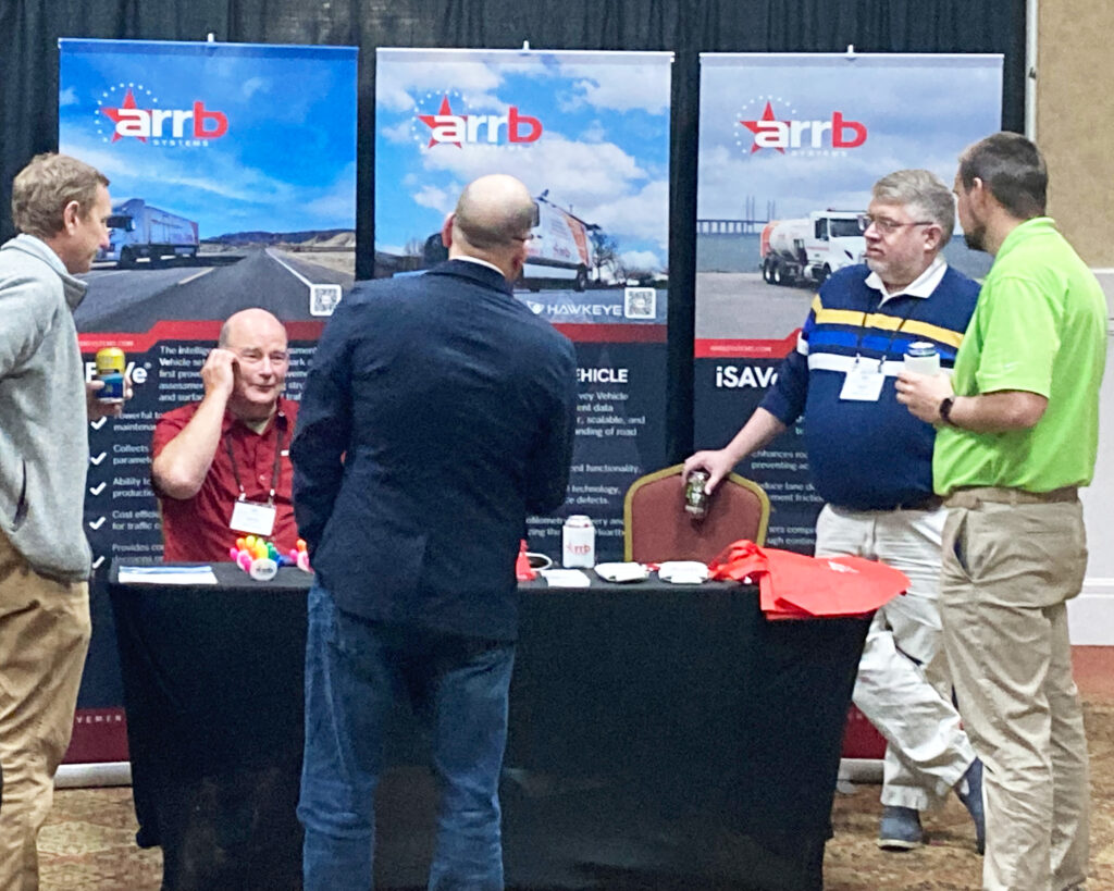 ARRB Systems team at SEPPP 2026 booth in Asheville North Carolina